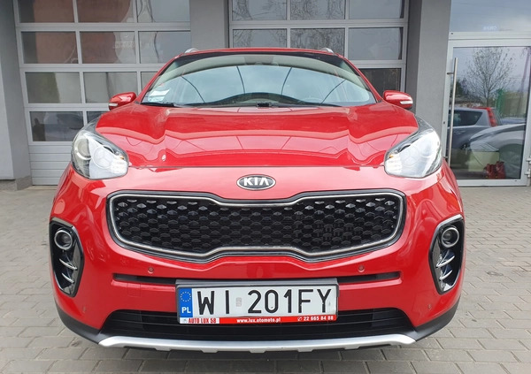 Kia Sportage cena 82900 przebieg: 36860, rok produkcji 2017 z Warszawa małe 379